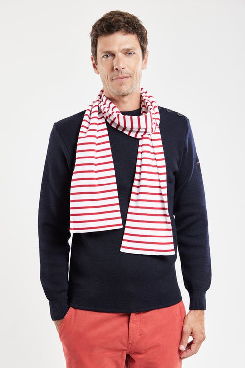 Striped scarf - cotton - Armor-lux - 3