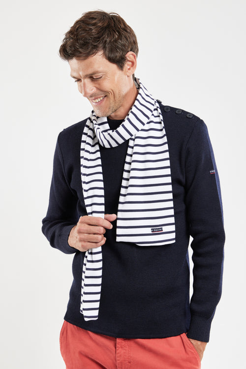 Striped scarf - cotton - Armor-lux - 2