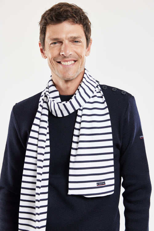Striped scarf - cotton - Armor-lux - 3