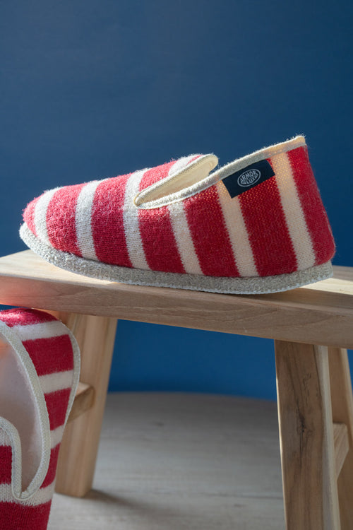 Striped slippers size 35 to 43 - wool - Armor-lux - 2