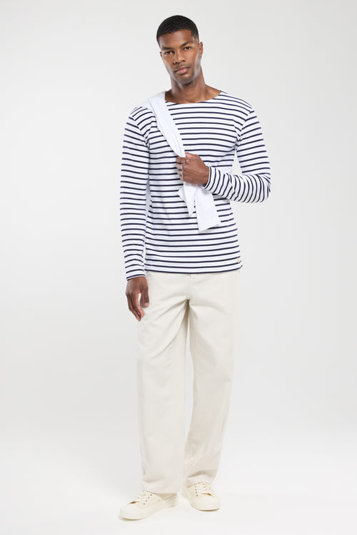Breton striped shirt - thick cotton - Armor-lux - 3
