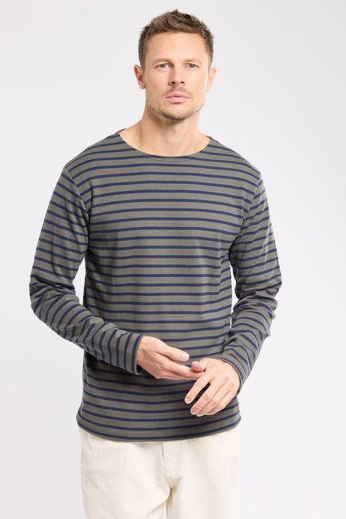 Matrosenshirt Houat – dicke Baumwolle - Armor-lux - 2