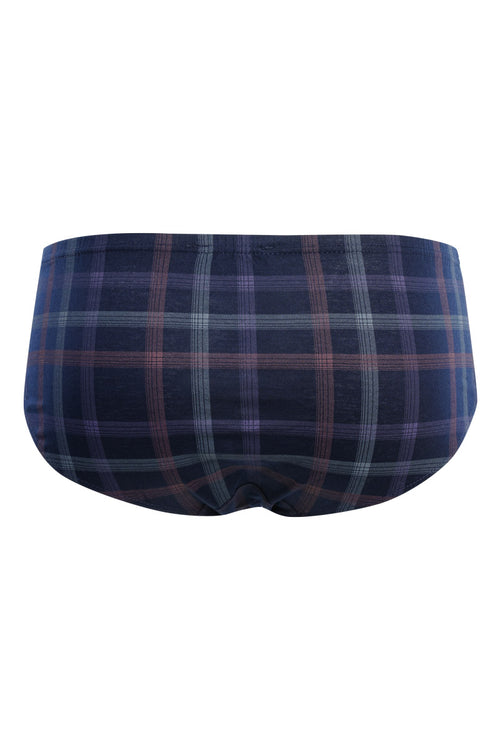 Checked briefs - light cotton - Armor-lux - 2
