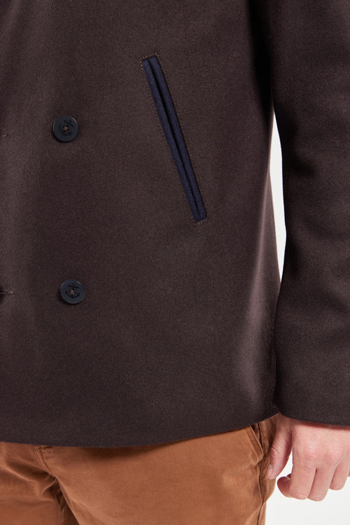 Caban bicolore Fort Cigogne - drap de laine - Armor-lux - 6