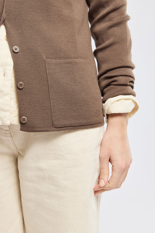 Cardigan col V - laine et acrylique - Armor-lux - 5