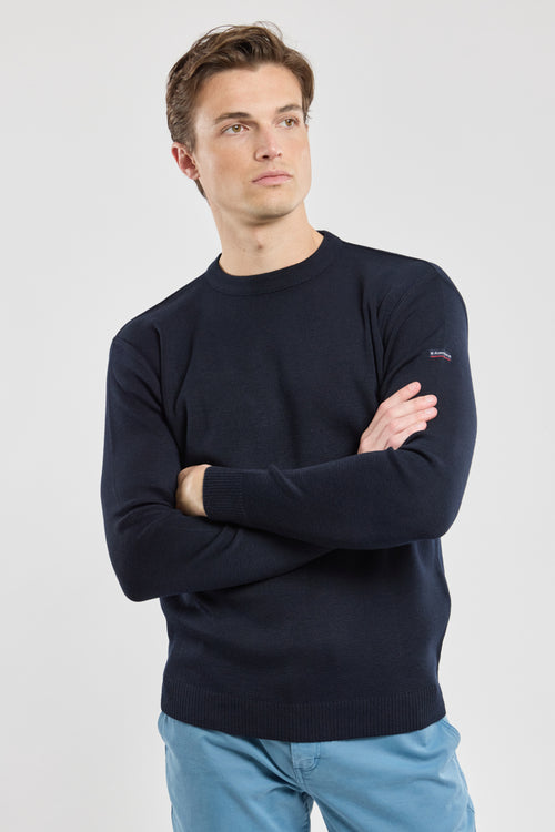 Pull col rond Dinan - laine et acrylique - Armor-lux - 4