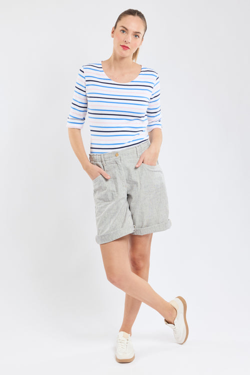 Dreifarbiges Matrosenshirt – dicke Baumwolle - Armor-lux - 3