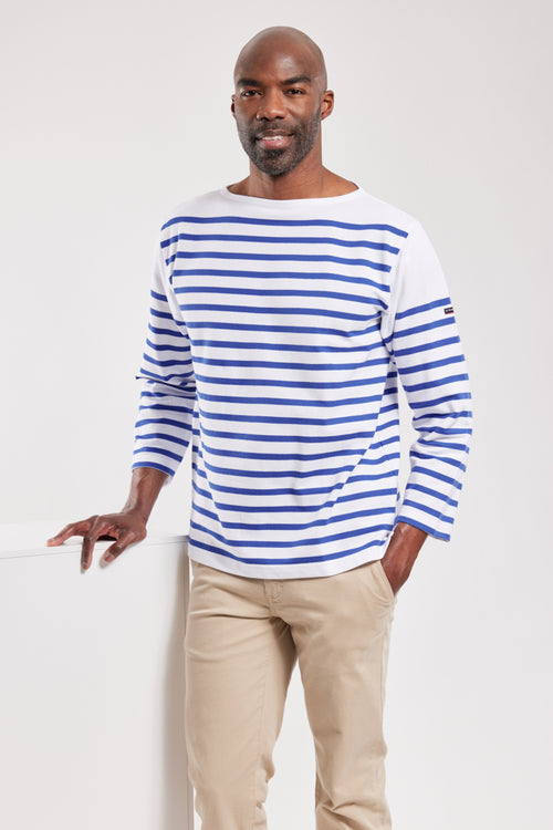 Shirt im Marine-Stil 3/4 Ärmel - aus Baumwolle - Armor-lux - 1