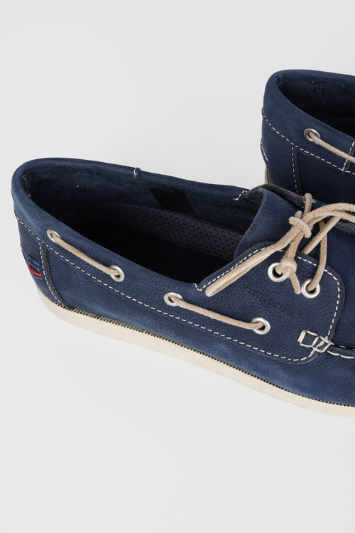 Chaussures bateau Fouesnant - cuir recyclé - Armor-lux - 2