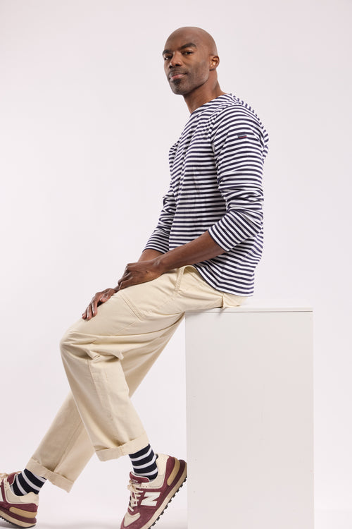 Marinière côte 1x1 - coton léger - Armor-lux - 3