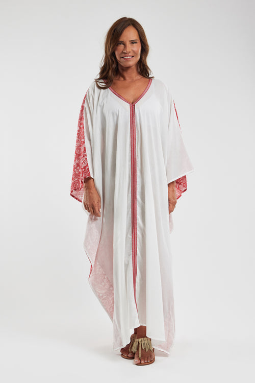 Coeur De Miss - Robe caftan recto-verso Joie - Armor-lux - 1