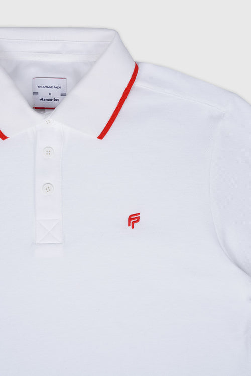 Polo shirt in pique knit - Fountaine Pajot x Armor-lux - Armor-lux - 3