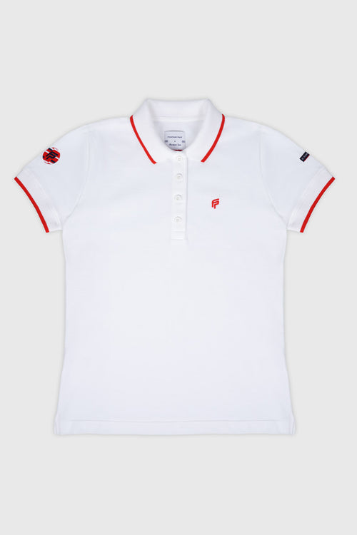 Polo-Shirt Baumwolle Damen- Fountaine Pajot x Armor-lux - Armor-lux - 1