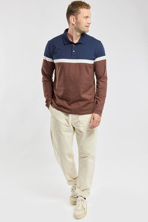 Polo bicolore - coton lourd - Armor-lux - 4
