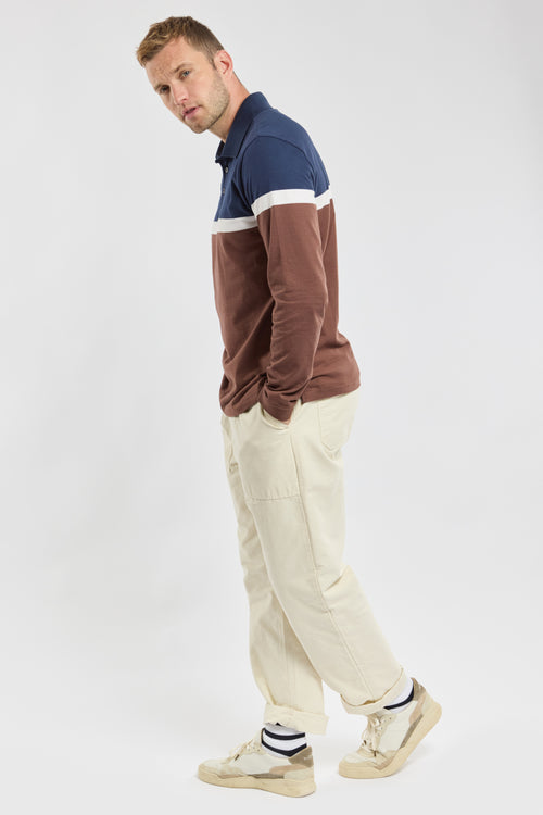 Polo bicolore - coton lourd - Armor-lux - 5