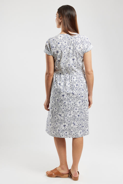 Robe cache-coeur fleurie - coton - Armor-lux - 3