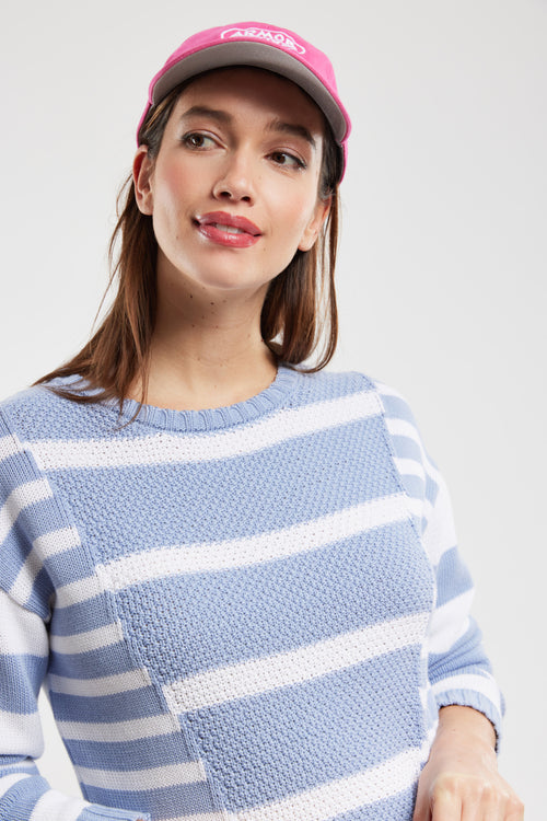 Pull maille fantaisie - coton - Armor-lux - 4