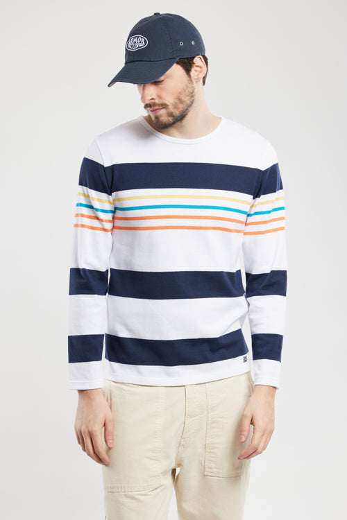 Matrosenshirt mit Streifenmuster – rustikale Baumwolle - Armor-lux - 4