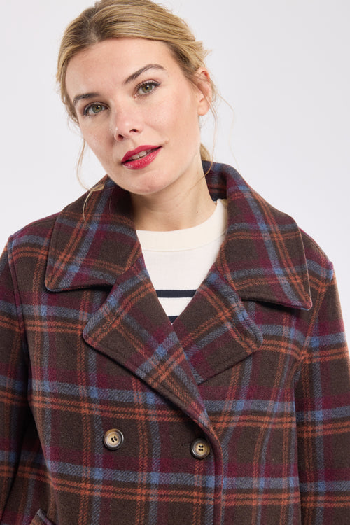 Deauville pea coat - wool - Armor-lux - 3