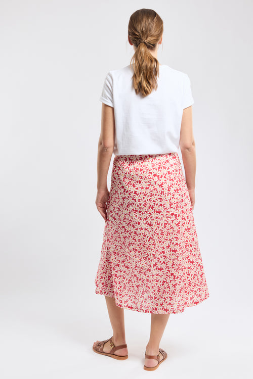 Jupe longue fleurie - coton - Armor-lux - 2