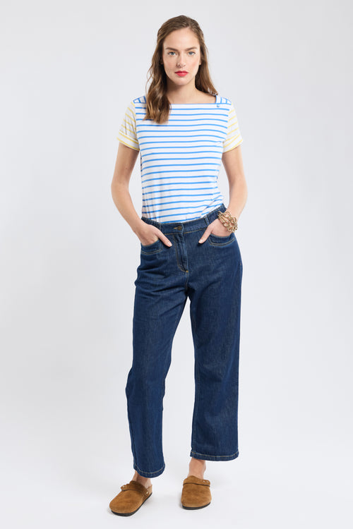 Two-colour Breton shirt - lightweight cotton - Armor-lux - 4