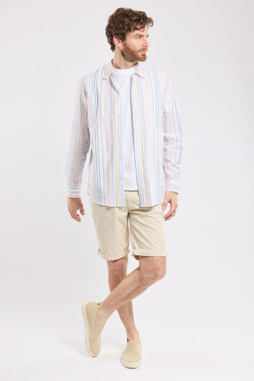 Chemise fines rayures - coton - Armor-lux - 3