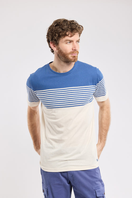 T-shirt rayé - coton et lin - Armor-lux - 4