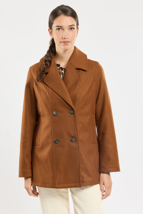 Deauville pea coat - wool - Armor-lux - 1