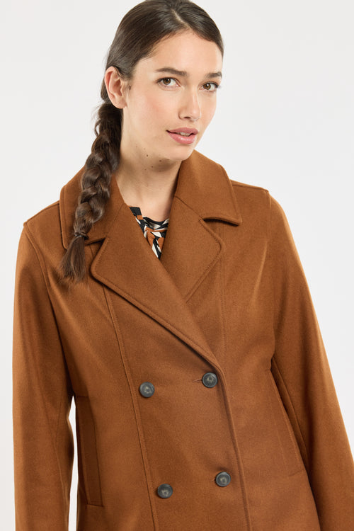 Deauville pea coat - wool - Armor-lux - 2
