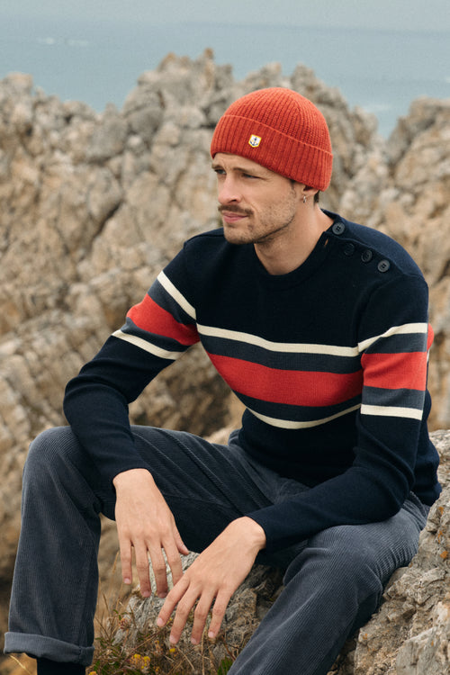 Gestreifter Pullover Deauville – Wolle - Armor-lux - 1