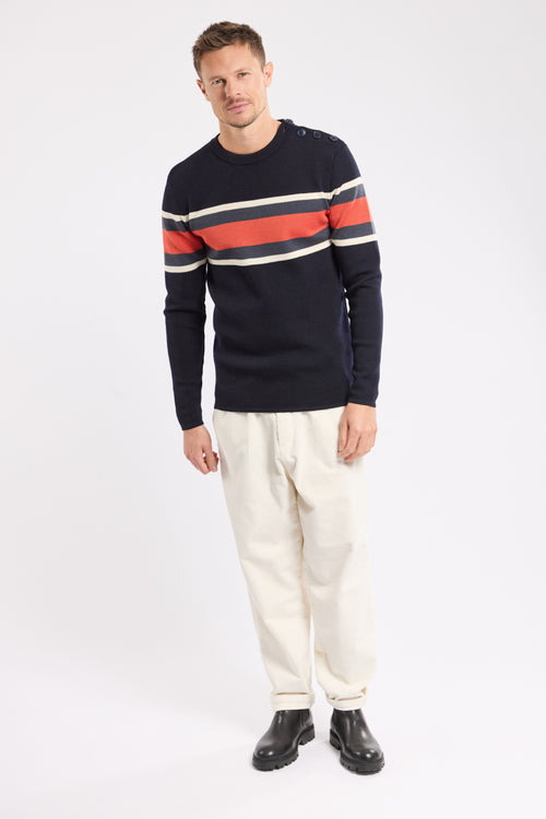 Gestreifter Pullover Deauville – Wolle - Armor-lux - 3