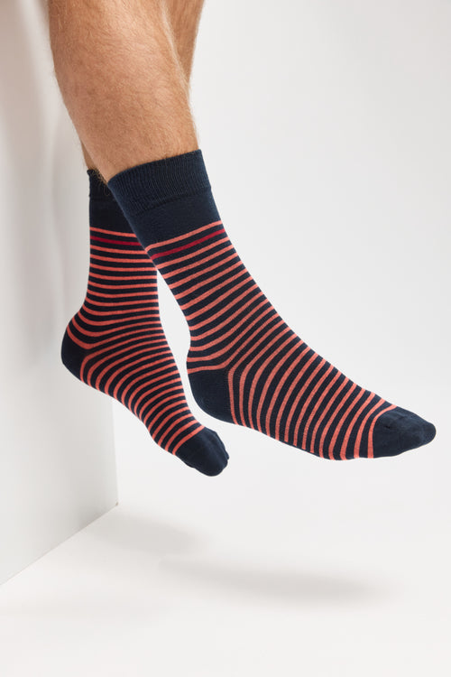 Gestreifte Socken - Baumwolle - Armor-lux - 1