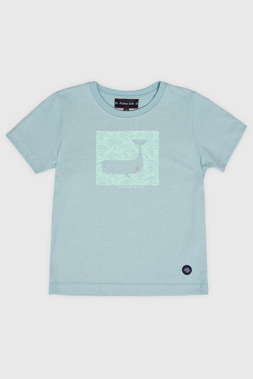 T-shirt baleine Kids - coton - Armor-lux - 1