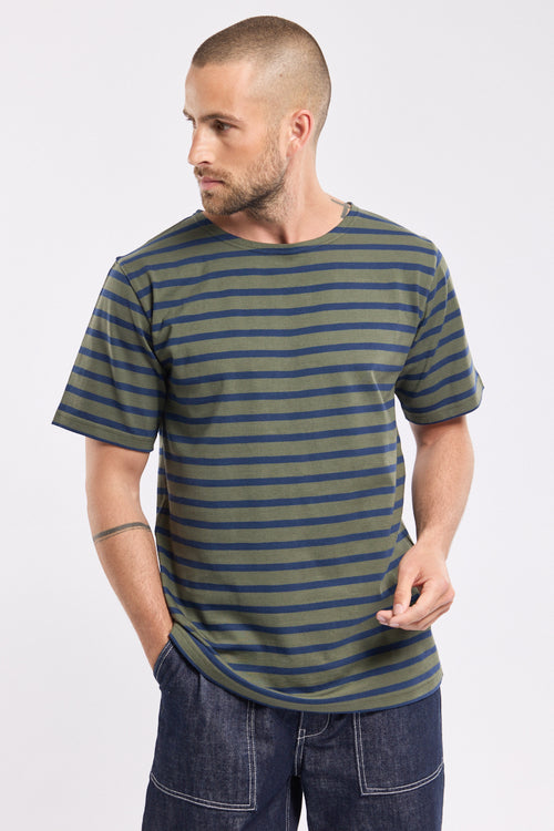 Kurzarm-T-Shirt – schwere Baumwolle - Armor-lux - 1