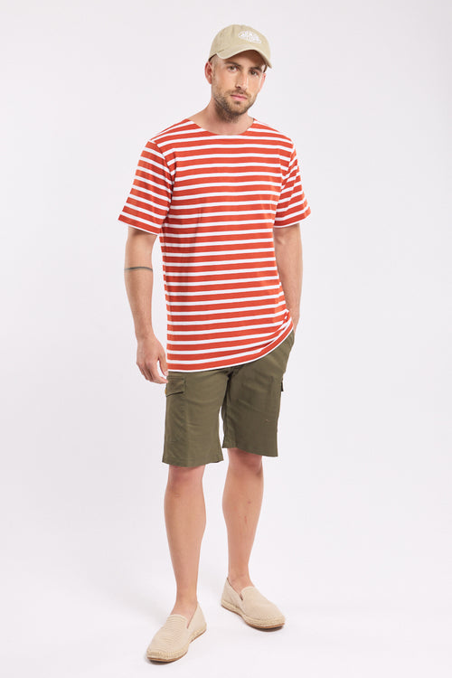 Kurzarm-T-Shirt – schwere Baumwolle - Armor-lux - 2