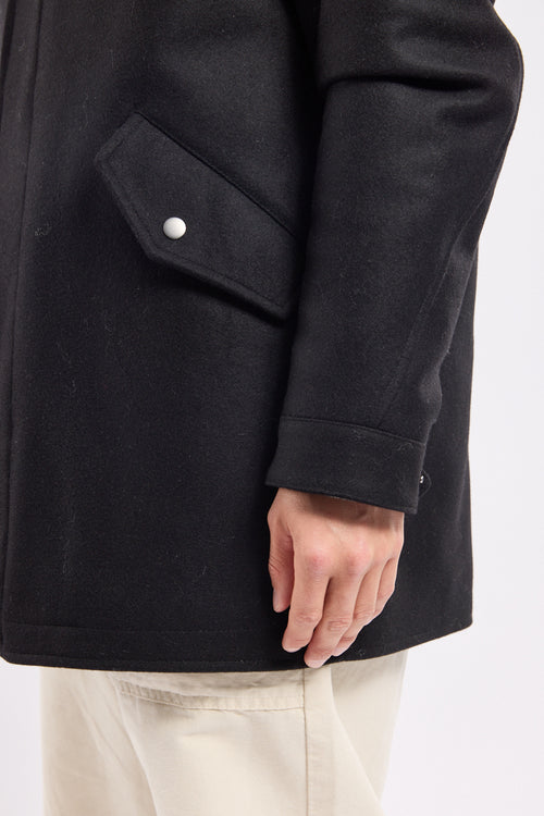 Manteau mi-long Badel - drap de laine - Armor-lux - 4