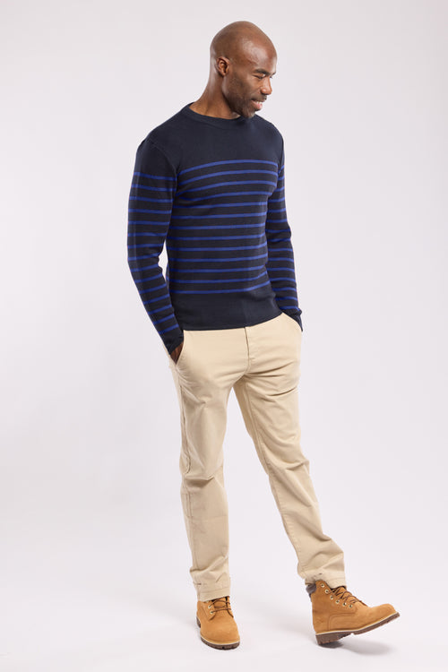 Pull marin rayé - laine et acrylique - Armor-lux - 3