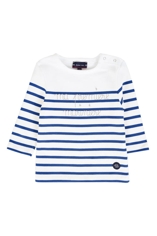 Marinière Ma 1ère marinière Baby - coton - Armor-lux - 1