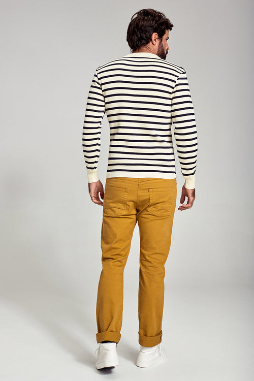 Jean Lougre coupe regular - coton - Armor-lux - 2