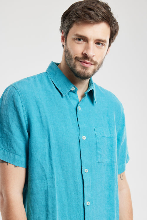 Chemise manches courtes - lin - Armor-lux - 3