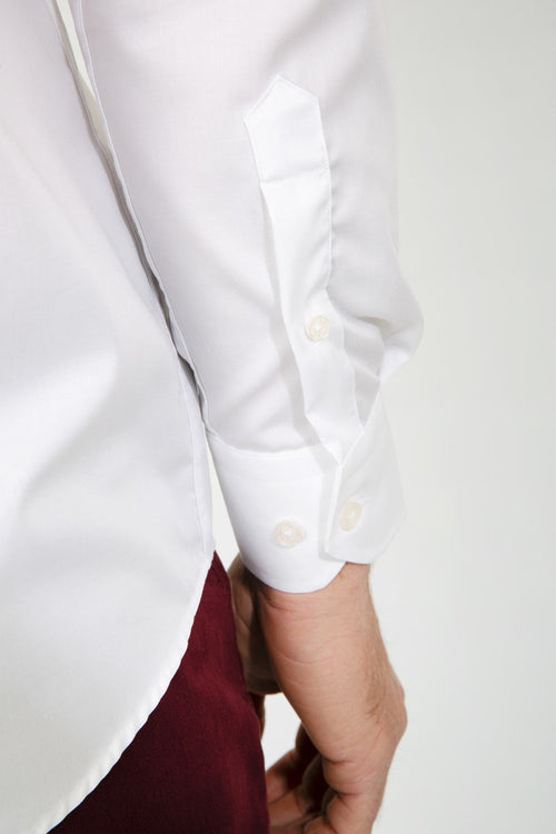 Chemise unie coupe droite - coton - Armor-lux - 4