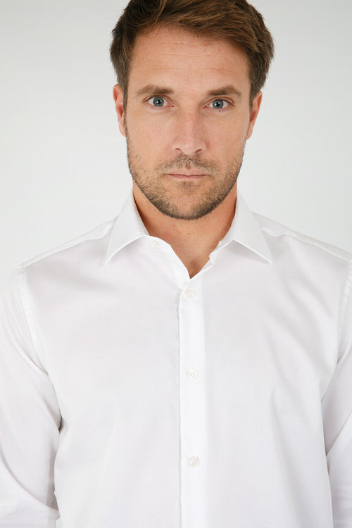 Chemise unie coupe droite - coton - Armor-lux - 2