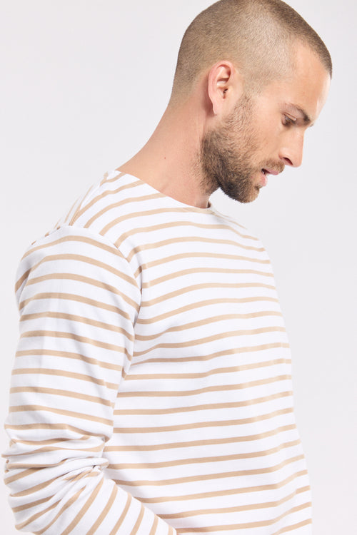 Heritage Breton striped shirt - heavy cotton - Armor-lux - 4
