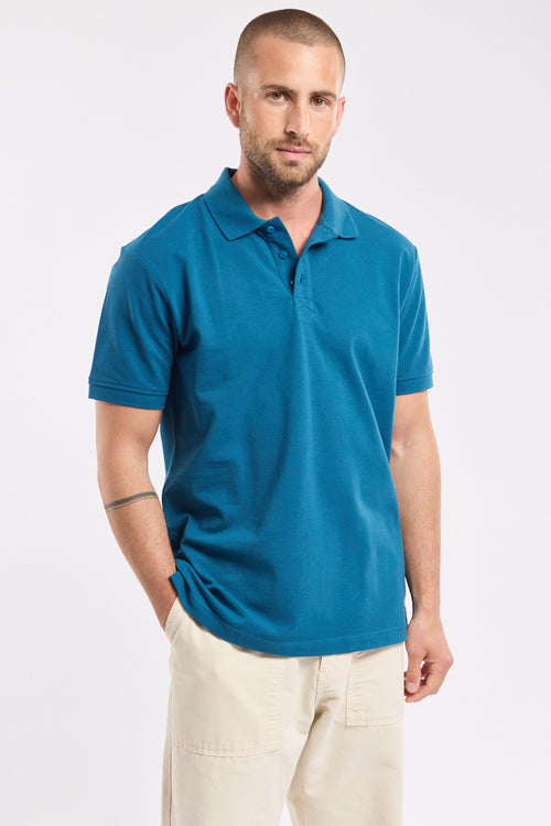 Short-sleeved polo shirt – piqué cotton - Armor-lux - 3