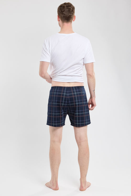 Micro-patterned boxer shorts - cotton - Armor-lux - 3
