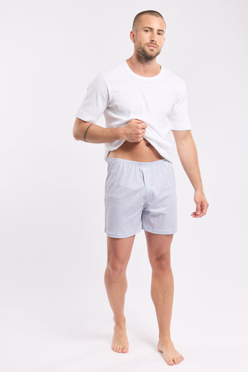 Printed boxer shorts - cotton - Armor-lux - 3