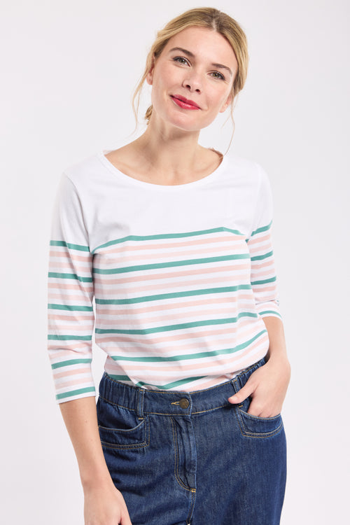 Marinière 3 couleurs - coton lourd - Armor-lux - 1