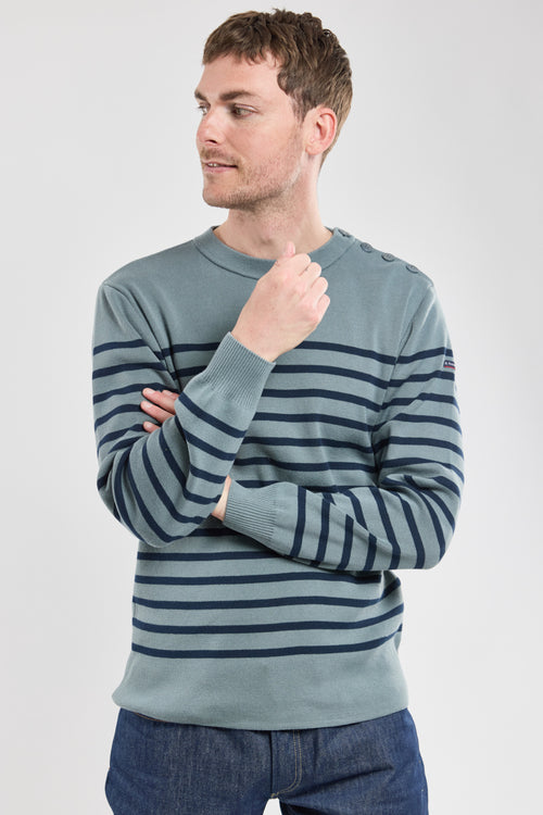 Pull marin rayé - coton - Armor-lux - 3