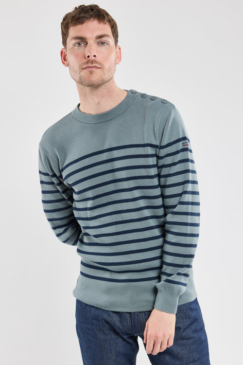 Pull marin rayé - coton - Armor-lux - 1