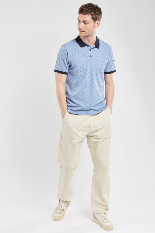 Polo motifs ancres - coton piqué - Armor-lux - 4